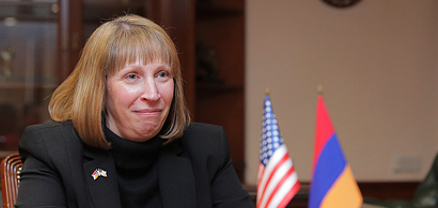 ՀՀ-ում ԱՄՆ դեսպան Լին Թրեյսին հանդիպել է «Հայաստան» խմբակցության պատգամավորների հետ