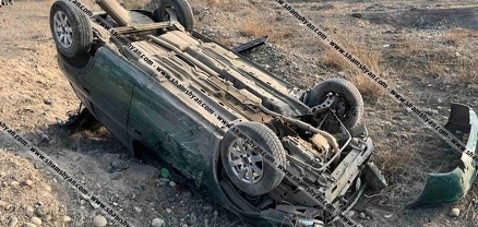 Արմավիրի մարզում 53-ամյա վարորդը Opel-ով գլխիվայր հայտնվել է դաշտում. կա վիրավոր