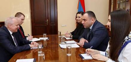 Արման Դիլանյանն ու Սերգեյ Կոպիրկինն անդրադարձել են իրավական ոլորտում հայ- ռուսական համագործակցության հեռանկարներին
