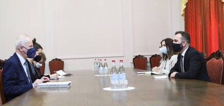 Հայկ Կոնջորյանն ընդունել է Եվրոպայում և Եվրոպական միությունում Կանադայի հատուկ բանագնաց Ստեֆան Դիոնին