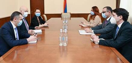 Ֆինանսների նախարարն ընդունել է Վերակառուցման և զարգացման եվրոպական բանկի հայաստանյան գրասենյակի ղեկավարին