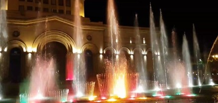 Կարդիականացվի մայր շատրվանի լուսաձայնային համակարգը․ Երևանի քաղաքապետարան