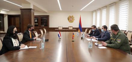 Սուրեն Պապիկյանն ընդունել է ՀՀ-ում Նիդեռլանդների Թագավորության արտակարգ և լիազոր դեսպան Նիկո Սխերմերսին