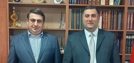 Սիմոն Բաբայանը հանդիպել է Հայաստանի ազգային արխիվի տնօրեն Գրիգոր Արշակյանի հետ