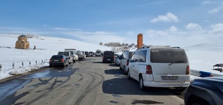 Աշոցքը փակ է, բեռնատար է շրջվել