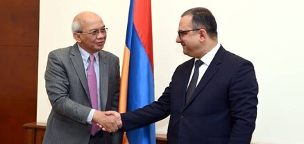 ՀՀ ֆինանսների նախարարը հյուրընկալել է ԱԶԲ-ում Հայաստանը ներկայացնող գործադիր տնօրեն Արիֆ Բահարուդինին