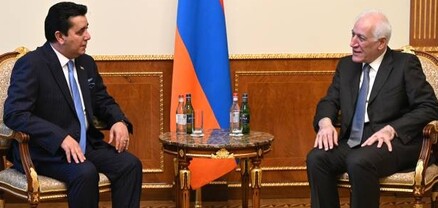 ՀՀ նախագահն ընդունել է Իրաքի դեսպանության գործերի ժամանակավոր հավատարմատարին