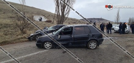 Այսօր խոշոր ավտովթար է տեղի ունեցել Կոտայքի մարզում