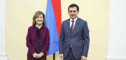 Հակոբ Արշակյանը ընդունել է ԵԱՀԿ մամուլի ազատության հարցերով ներկայացուցիչ Թերեզա Ռիբեյրոյին