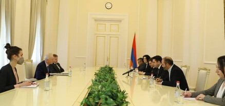 Ալեն Սիմոնյանն ընդունել է Ստեֆան Դիոնի գլխավորած պատվիրակությանը