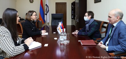 ՄԻՊ Քրիստիննե Գրիգորյանն այսօր ընդունել է Հայաստանում Ֆրանսիայի դեսպան Անն Լույոյին