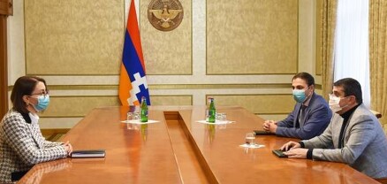 Արցախի նախագահն ընդունել է ՀՀ նորընտիր ՄԻՊ-ին