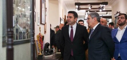 Ալեն Սիմոնյանը այսօր այցելել է Վազգեն Սարգսյանի տուն-թանգարան