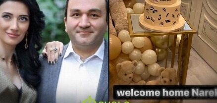 Ինչպես են Արփինե Հովհաննիսյանին և որդուն դիմավորում տանը