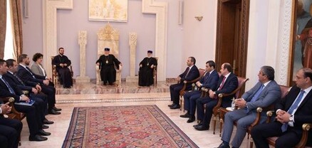 Ամենայն Հայոց Կաթողիկոսն ընդունել է Վրաստանի գլխավոր դատախազին