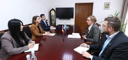 ՄԻՊ-ը ընդունել է ՄԱԿ-ի Փախստականների հարցերով գերագույն հանձնակատարի հայաստանյան գրասենյակի ներկայացուցչին