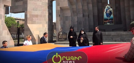Արցախի դրոշը օրհնելուց հետո կտանենք հանրահավաքի․ 5165 շարժում