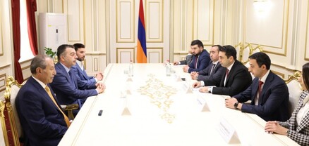 Ալեն Սիմոնյանն ընդունել է Հորդանան-Հայաստան բարեկամության խմբի պատվիրակությանը