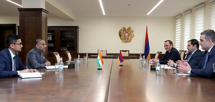Սուրեն Պապիկյանը Հնդկաստանի դեսպանի հետ քննարկել է երկկողմ համագործակցությանն առնչվող մի շարք հարցեր