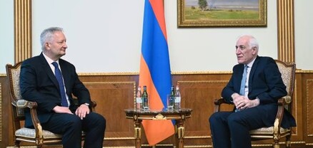 Նախագահ Վահագն Խաչատուրյանն ընդունել է Հայաստանում Գերմանիայի դեսպան Վիկտոր Ռիխտերին