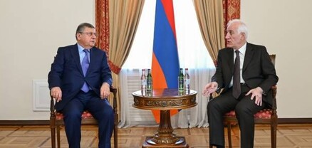 ՀՀ նախագահն ընդունել է Բարձրագույն դատական խորհրդի նախագահի պաշտոնակատար Գագիկ Ջհանգիրյանին