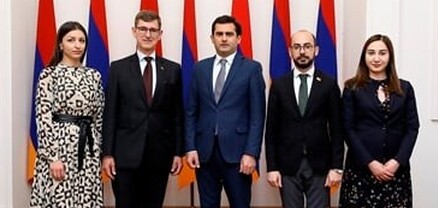 ԱԺ փոխնախագահ Հակոբ Արշակյանն ընդունել է Նիդերլանդների դեսպանին