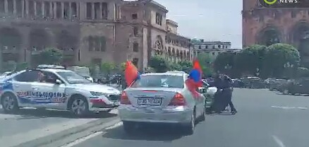 Պարեկներն ուզում էին բերման ենթարկել ավտոերթի մասնակցին