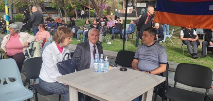 Արամ Սարգսյանն ու Նարինե Դիլբարյանը աջակցում են Վանեցյանին