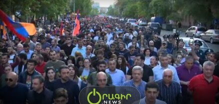 Մեկնարկում է ընդդիմության հերթական երթը