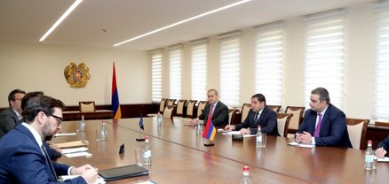 Սուրեն Պապիկյանը ՆԱՏՕ-ի ներկայացուցչի հետ քննարկել է Արցախում 44-օրյա պատերազմի ավարտից հետո ստեղծված իրավիճակը