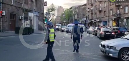 Պարոնյանում վրաերթից հետո ոստիկանները ճանապարհ են բացում նախ պաշտոնյայի համար, ապա միայն շտապ օգնության