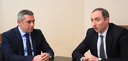 Նախարար Ռոբերտ Խաչատրյանը Ռազմարդյունաբերության կոմիտեի աշխատակազմին է ներկայացրել նորանշանակ նախագահին