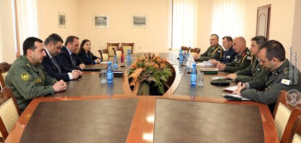 ՀՀ ՊՆ-ում անցկացվել են Հայաստան-Հունաստան-Կիպրոս եռակողմ համագործակցության պլանավորման խորհրդակցություններ