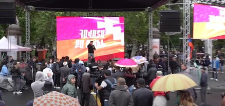 Ընդդիմության հանրահավաքը՝ Ֆրանսիայի հրապարակում