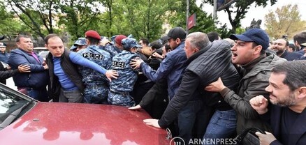 Քաղաքացին ձերբակալվել է՝ իշխանության ներկայացուցչի նկատմամբ բռնություն գործադրելու համար․ ՔԿ