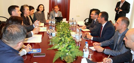 Սյունիքի մարզպետը ՄԱԿ-ի, ԵՄ պատվիրակության ներկայացուցիչների հետ քննարկել է Արցախից տեղահանված անձանց կարիքները