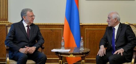 ՀՀ նախագահն ու ՌԴ հաշվիչ պալատի նախագահը կարևորել են Հայաստանի և Ռուսաստանի միջև ռազմավարական համագործակցությունը