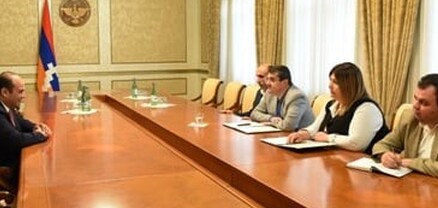 Արցախի նախագահն ընդունել է ՀՀ աշխատանքի և սոցիալական հարցերի նախարարին