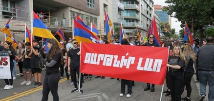 Քայլերթ Գլենդելում՝ ընդդեմ Փաշինյանի իշխանության և ի աջակցություն «Դիմադրություն» շարժման