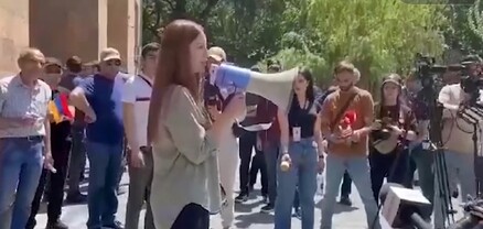 «Դիմադրություն» շարժման մասնակիցները՝ ԵՊՀ-ում․ տեսանյութ