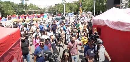 Ընդդիմության «դռնեդուռ» բողոքի ակցիան․ ՈւՂԻՂ