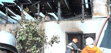 Երևանի Սևանի փողոցի 2-րդ նրբանցքի տներից մեկում հրդեհ էր բռնկվել