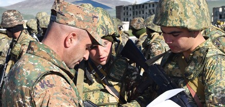 N զորամիավորման զորամասերում իրականացվել է մարտական հերթապահության հերթափոխ