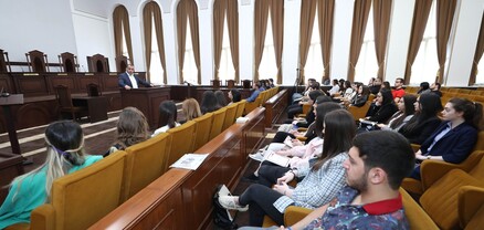 ԵՊՀ իրավագիտության ֆակուլտետի ուսանողները այցելել են Սահմանադրական դատարան