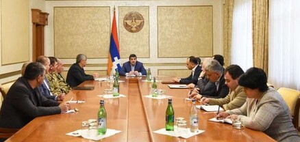 Արցախի իշխանությունների և ժողովրդի համար անընդունելի է Շառլ Միշելի հայտարարությունը․ ԱՀ նախագահը՝ ԱԽ նիստին