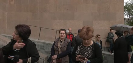 Բողոքի ակցիա քաղաքապետարանի դիմաց