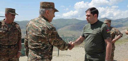 ՀՀ պաշտպանության նախարարն այցելել է հարավարևմտյան սահմանագոտի