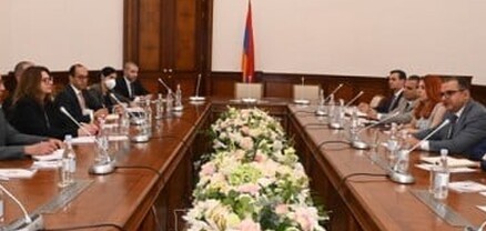 Ֆինանսների նախարարն ընդունել է Արժույթի միջազգային հիմնադրամի հայաստանյան պատվիրակությանը