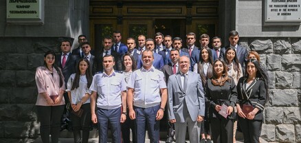 Ապագա դատախազներին դիպլոմներ են հանձնվել