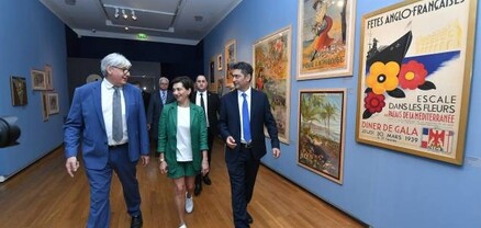 Աննա Հակոբյանը Նիցցայում այցելել է Մասսենա թանգարան և Շատո դե Նիսս